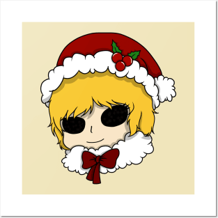 judge angels christmas chibi Posters and Art